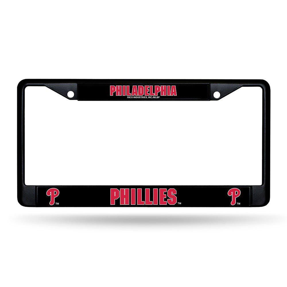 Philadelphia Phillies MLB Black License Plate Frame