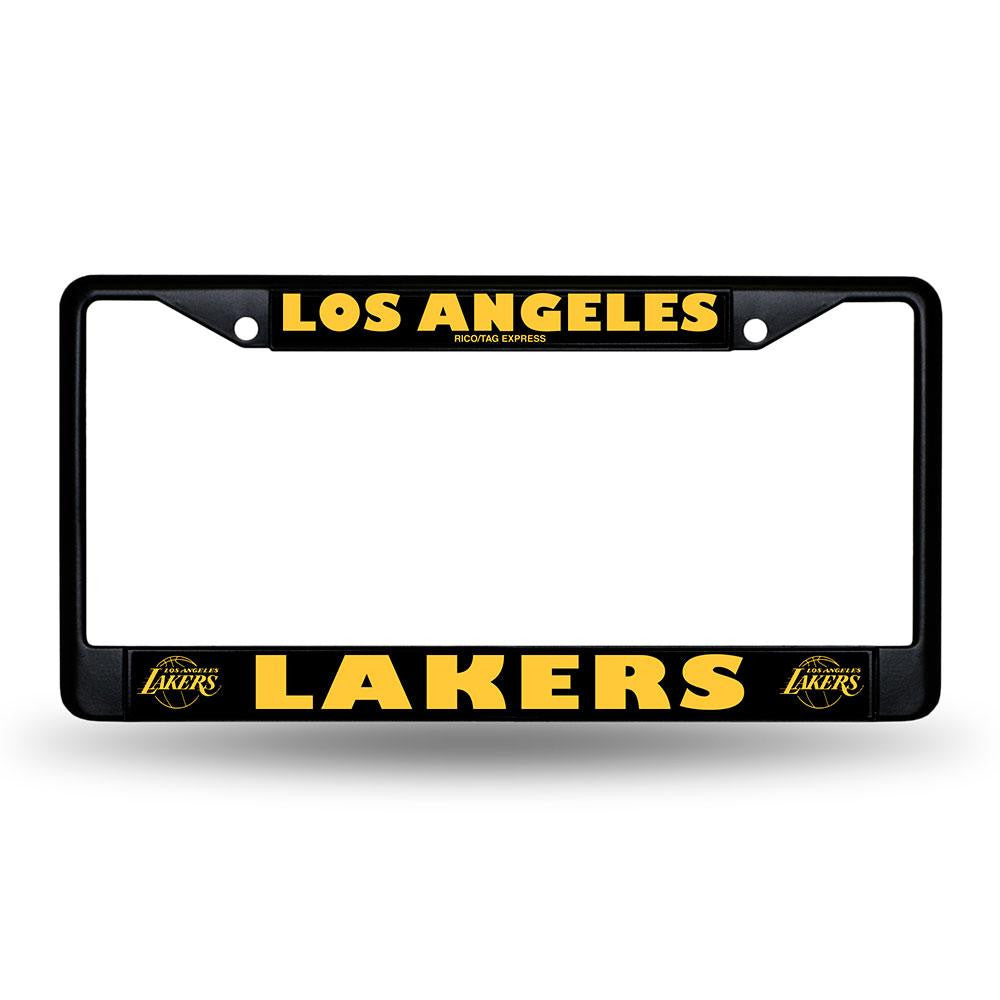 Los Angeles Lakers NBA Black License Plate Frame