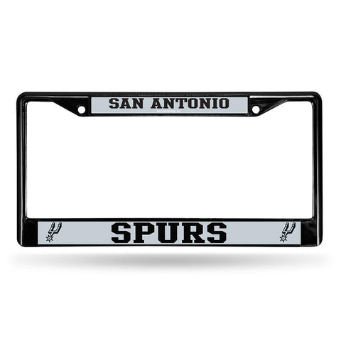 San Antonio Spurs NBA Black License Plate Frame