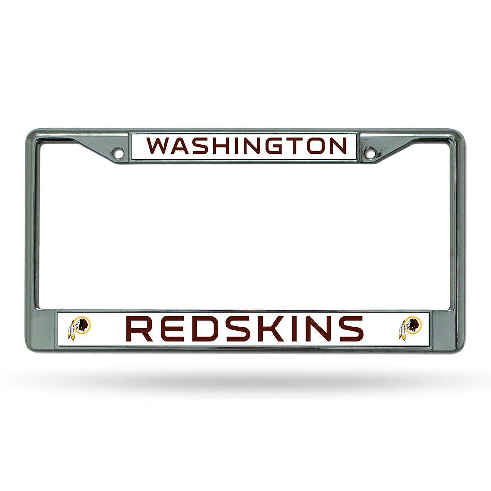 Washington Redskins NFL Chrome License Plate Frame