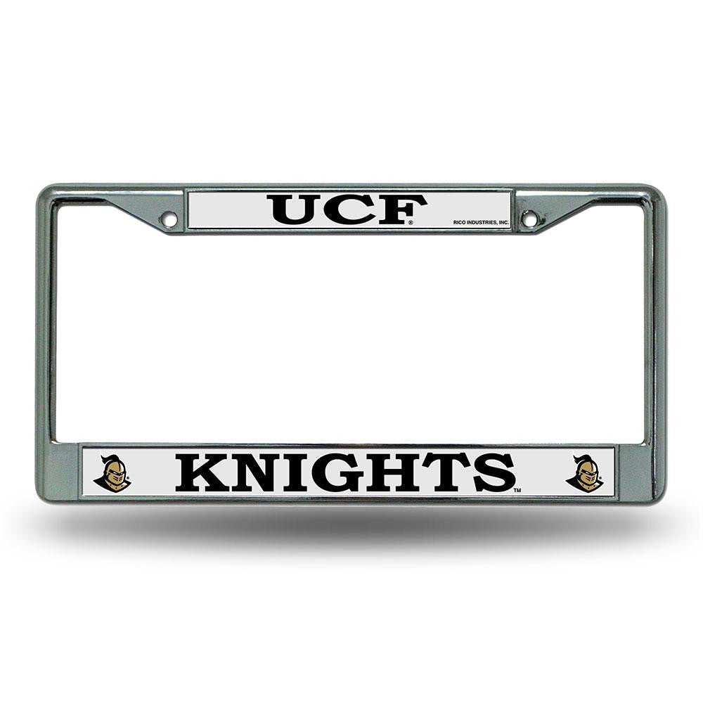 Central Florida Knights NCAA Chrome License Plate Frame