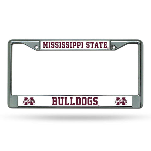 Mississippi State Bulldogs NCAA Chrome License Plate Frame