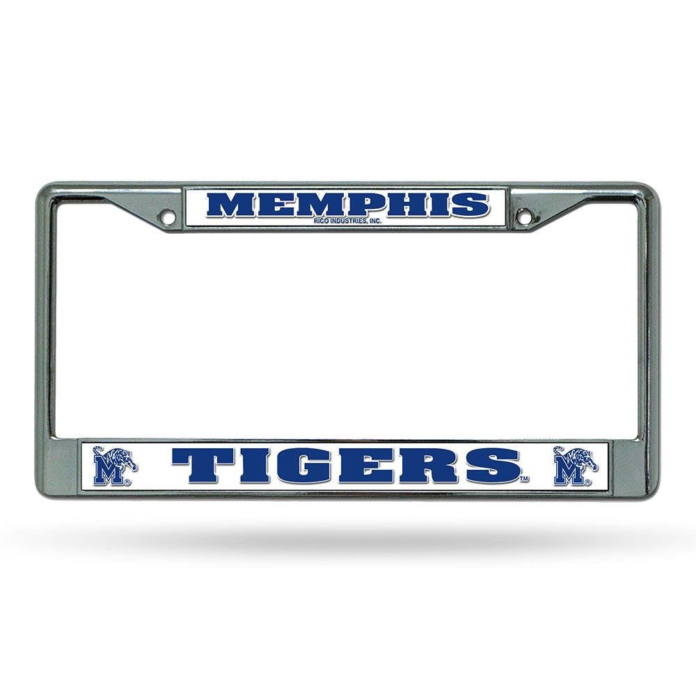 Memphis Tigers NCAA Chrome License Plate Frame