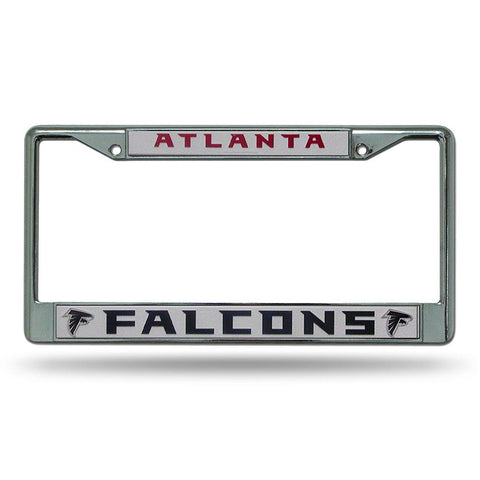 Atlanta Falcons NFL Chrome License Plate Frame