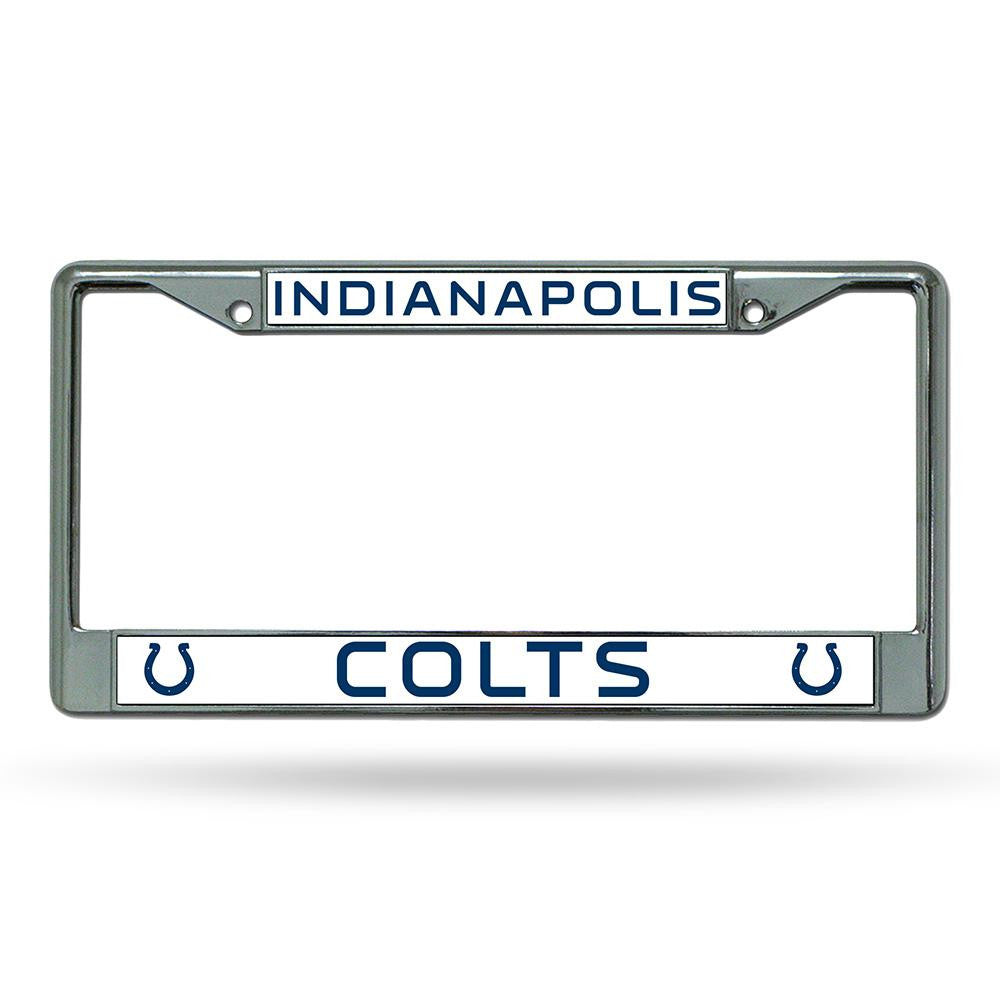 Indianapolis Colts NFL Chrome License Plate Frame