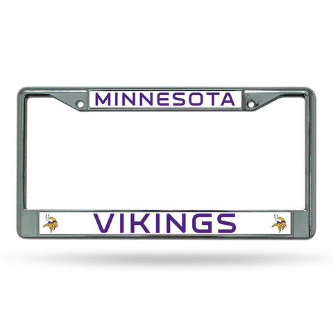 Minnesota Vikings NFL Chrome License Plate Frame