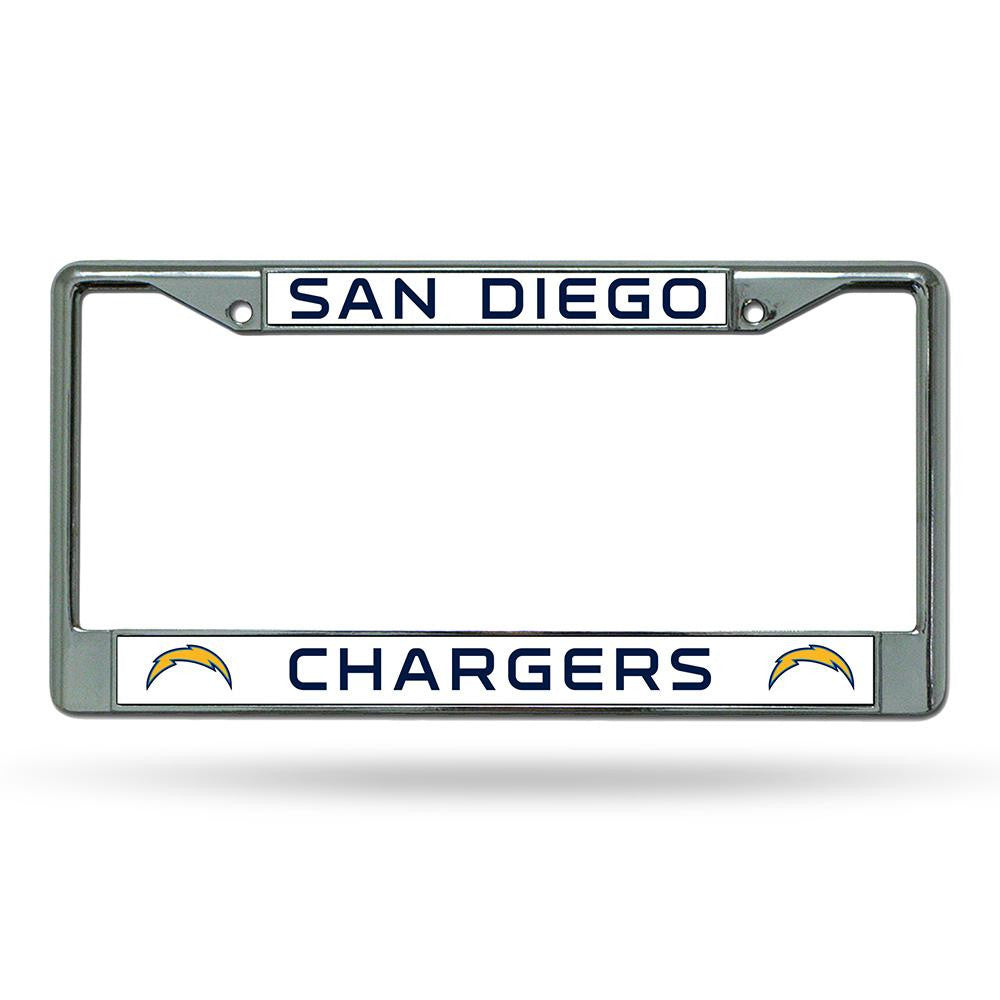 San Diego Chargers NFL Chrome License Plate Frame