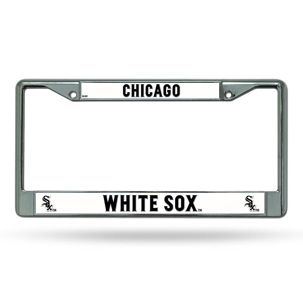 Chicago White Sox MLB Chrome License Plate Frame
