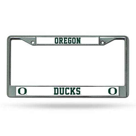 Oregon Ducks NCAA Chrome License Plate Frame