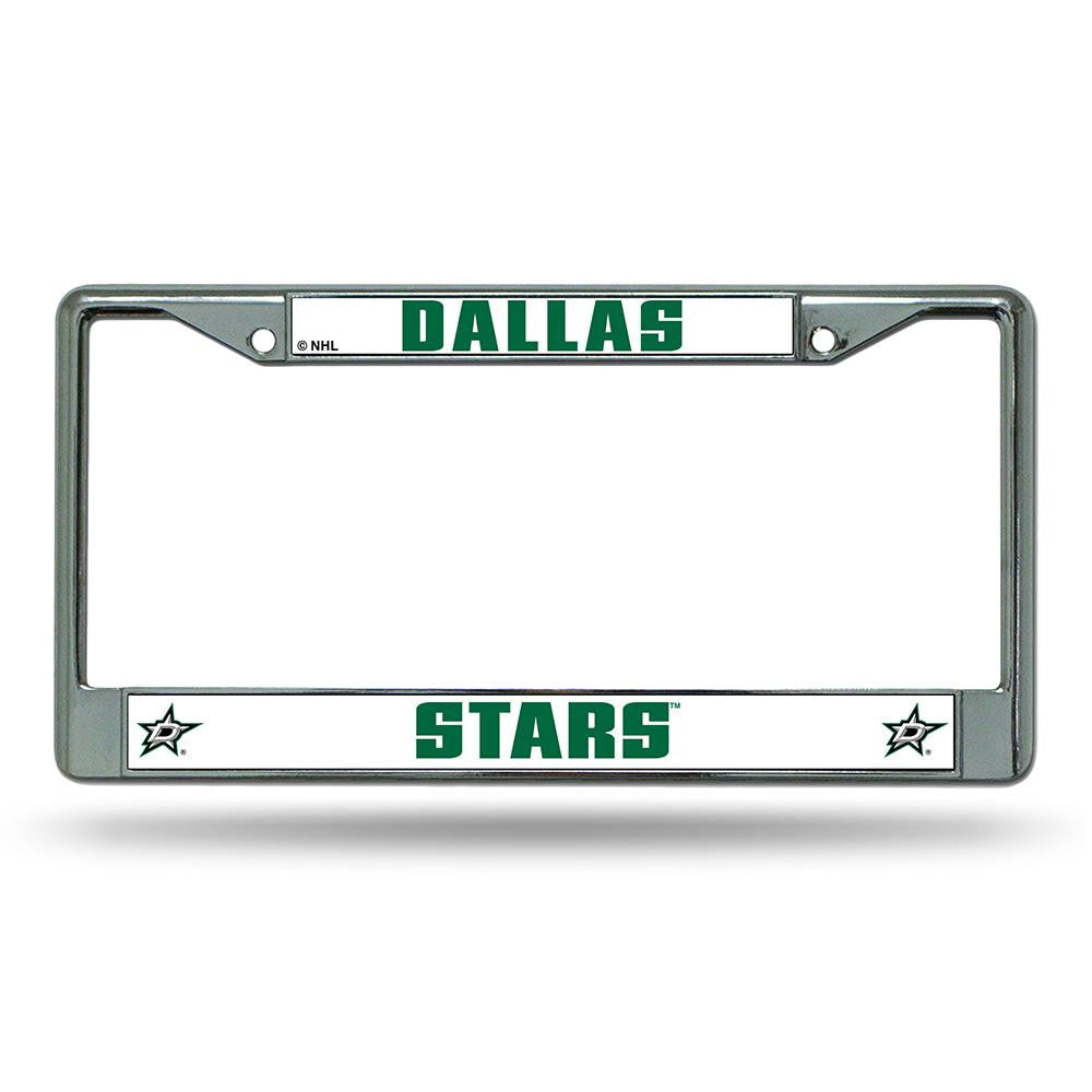 Dallas Stars NHL Chrome License Plate Frame