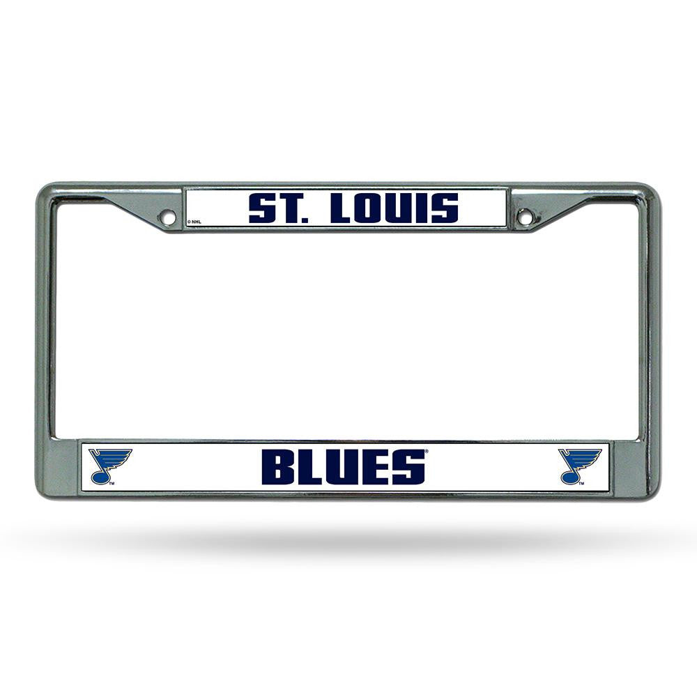St. Louis Blues NHL Chrome License Plate Frame