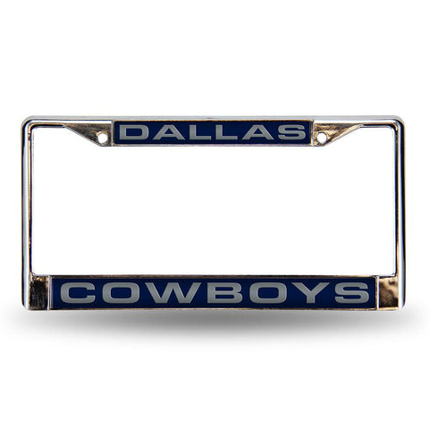 Dallas Cowboys NFL Laser Chrome License Plate Frame
