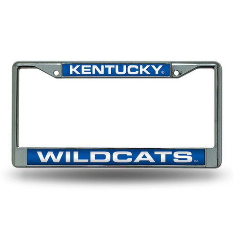 Kentucky Wildcats NCAA Laser Chrome License Plate Frame