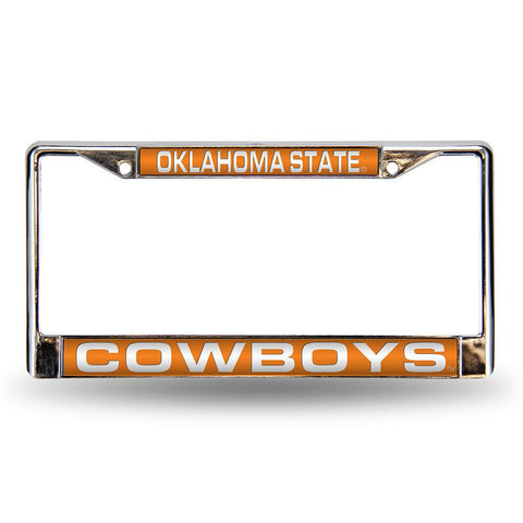 Oklahoma State Cowboys NCAA Laser Chrome Frame