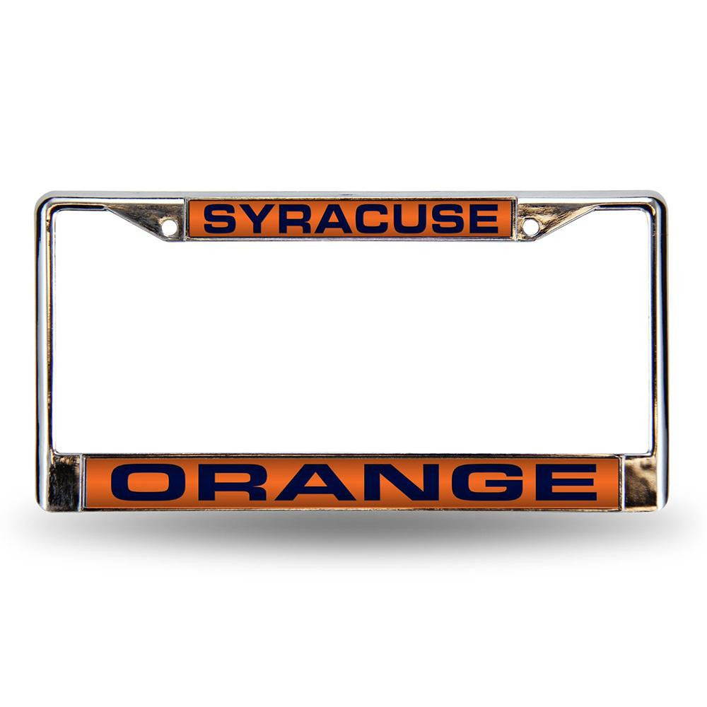 Syracuse Orangemen NCAA Laser Chrome Frame