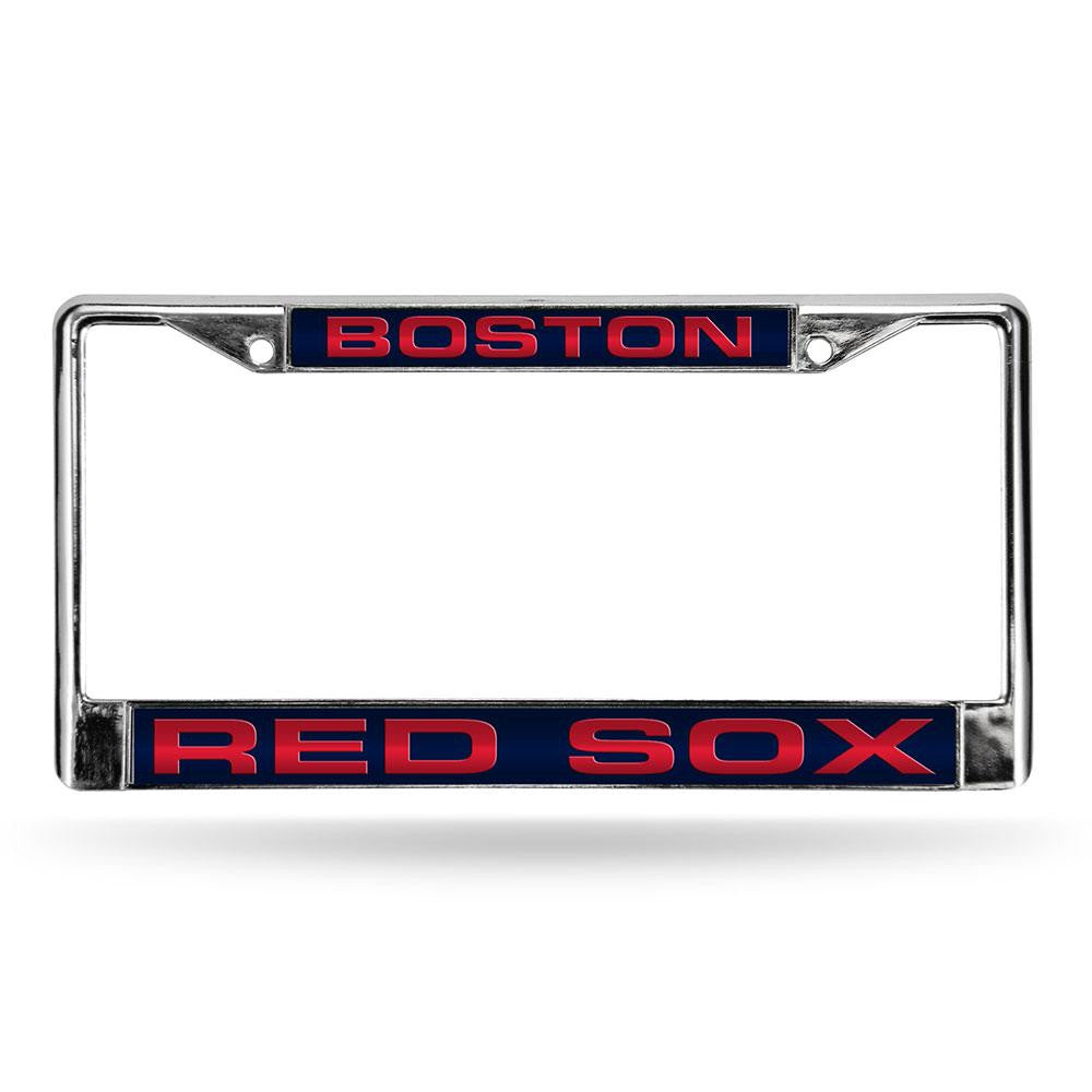 Boston Red Sox MLB Laser Chrome Frame