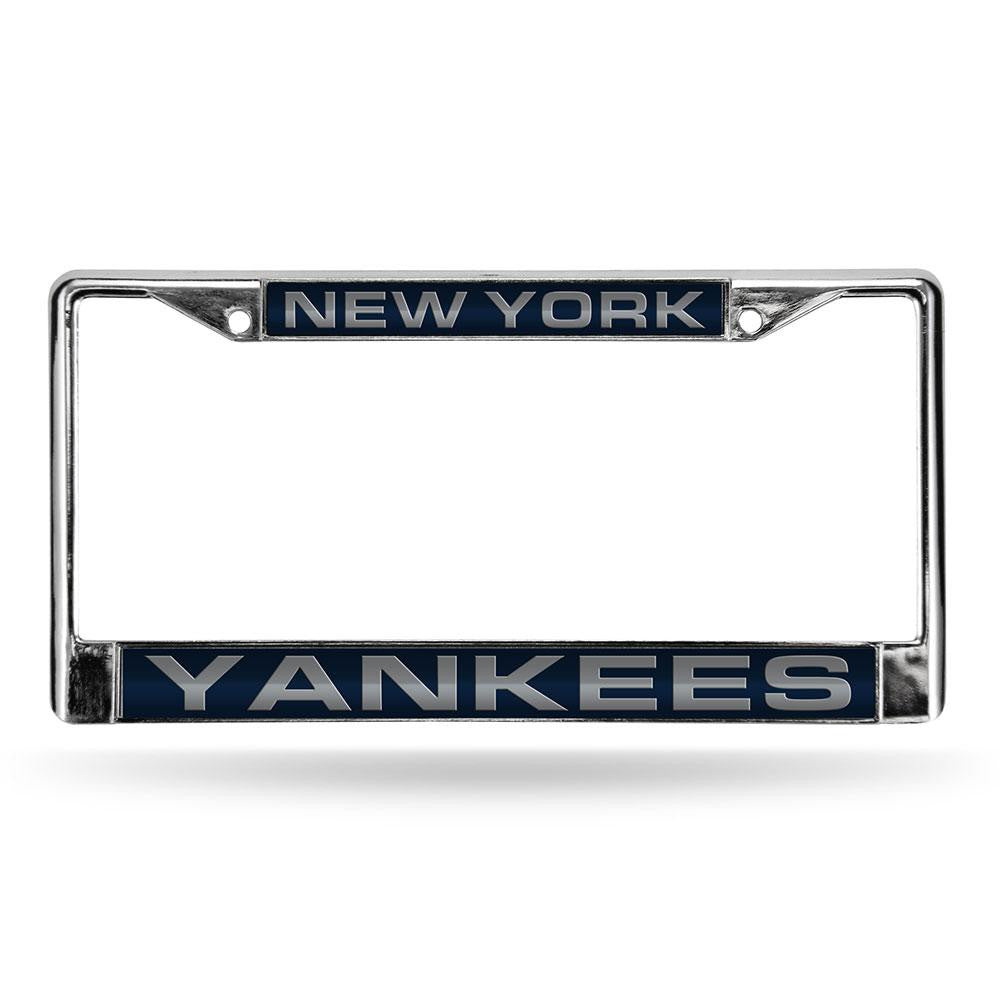 New York Yankees MLB Laser Chrome Frame