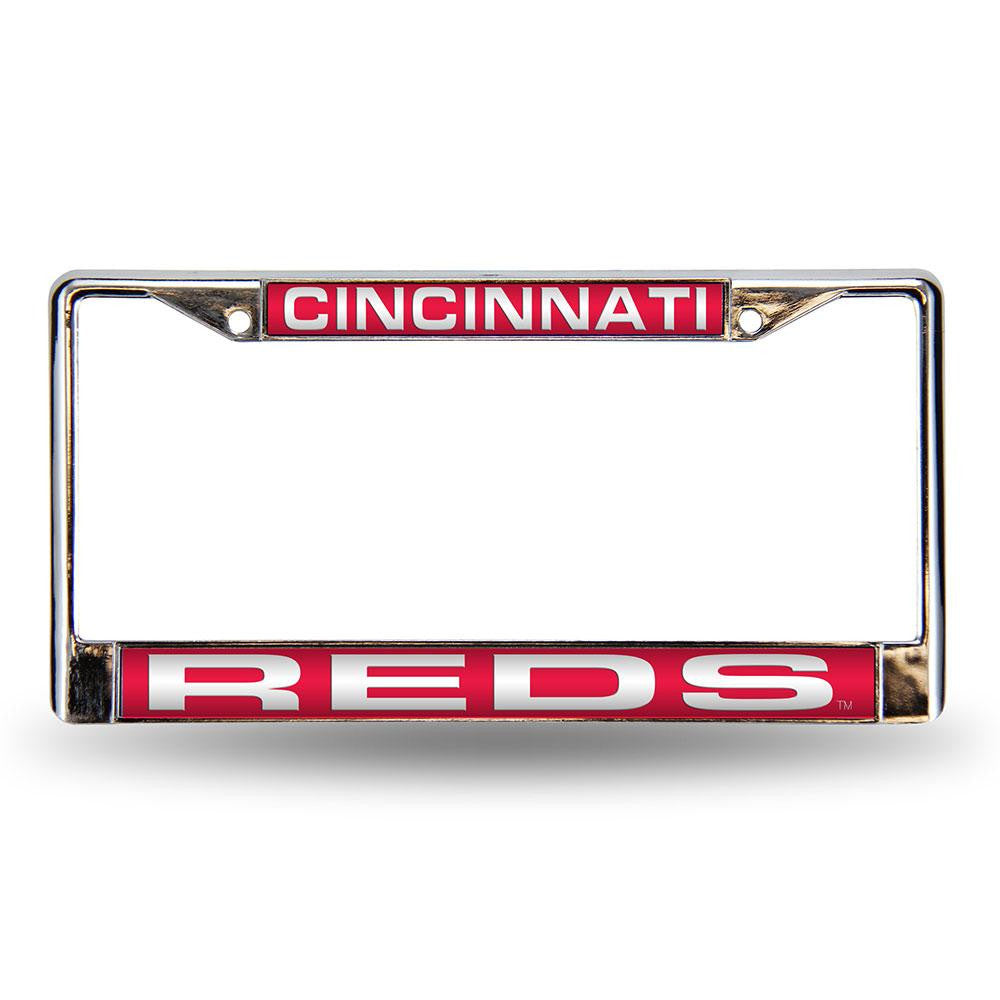Cincinnati Reds MLB Laser Chrome Frame