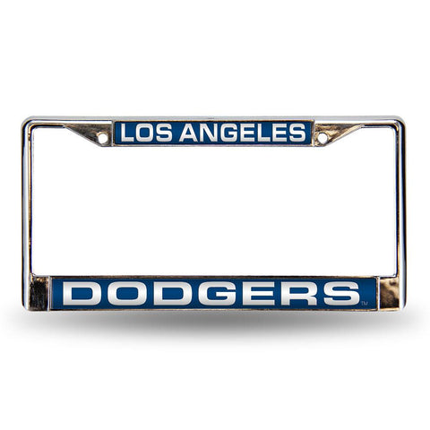 Los Angeles Dodgers MLB Laser Chrome Frame