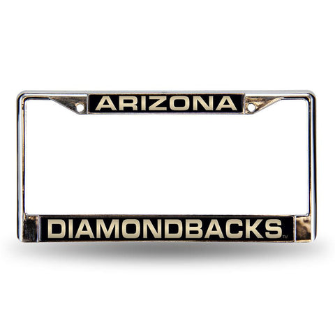 Arizona Diamondbacks MLB Laser Chrome License Plate Frame