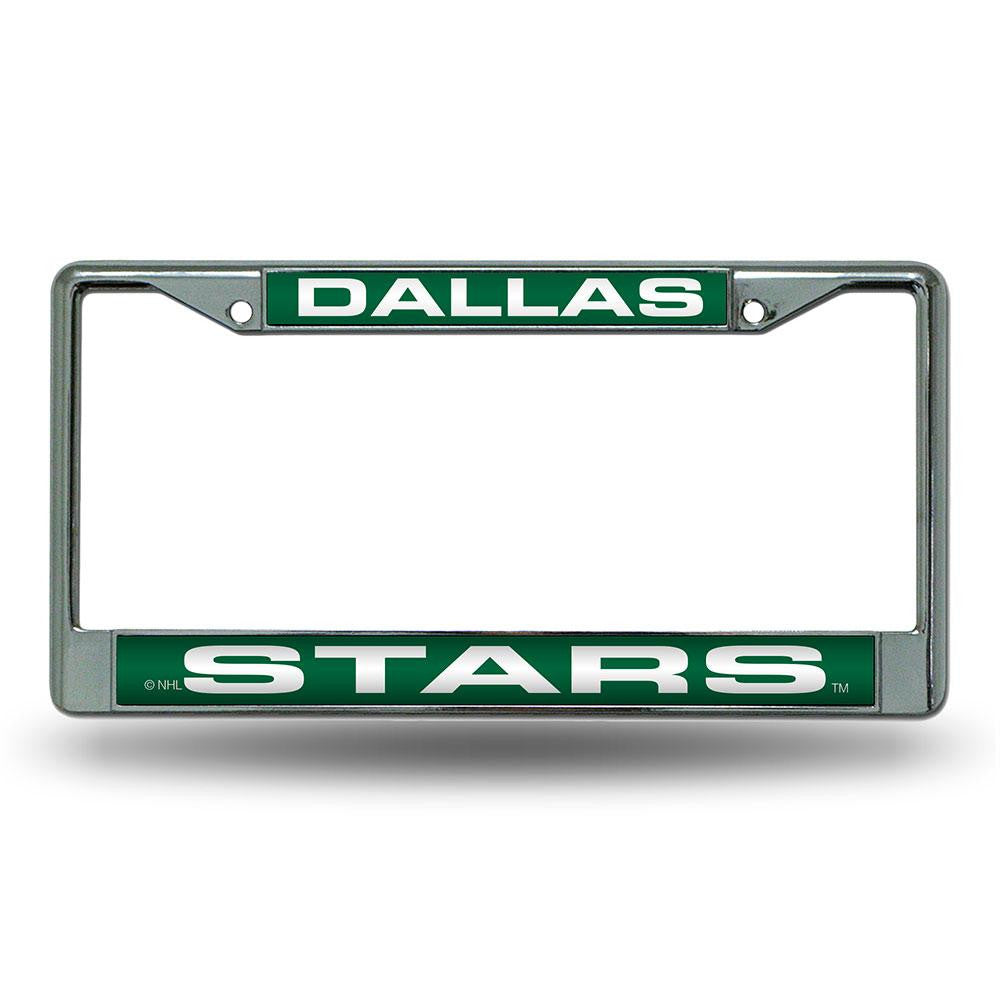 Dallas Stars NHL Laser Chrome License Plate Frame