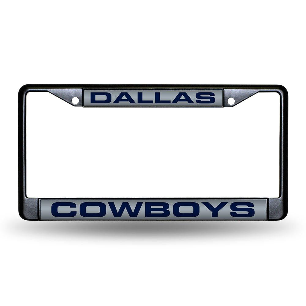 Dallas Cowboys NFL Laser Cut Black License Plate Frame