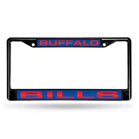 Buffalo Bills NFL Laser Cut Black License Plate Frame