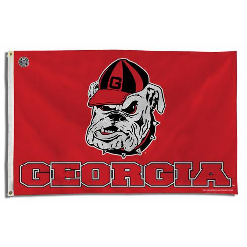 Georgia Bulldogs NCAA 3x5 Flag