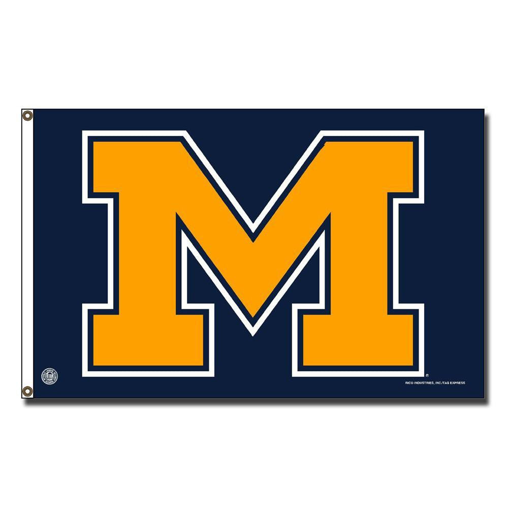 Michigan Wolverines NCAA 3ft x 5ft Banner Flag (Power M)