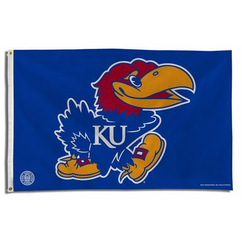 Kansas Jayhawks NCAA 3x5 Flag