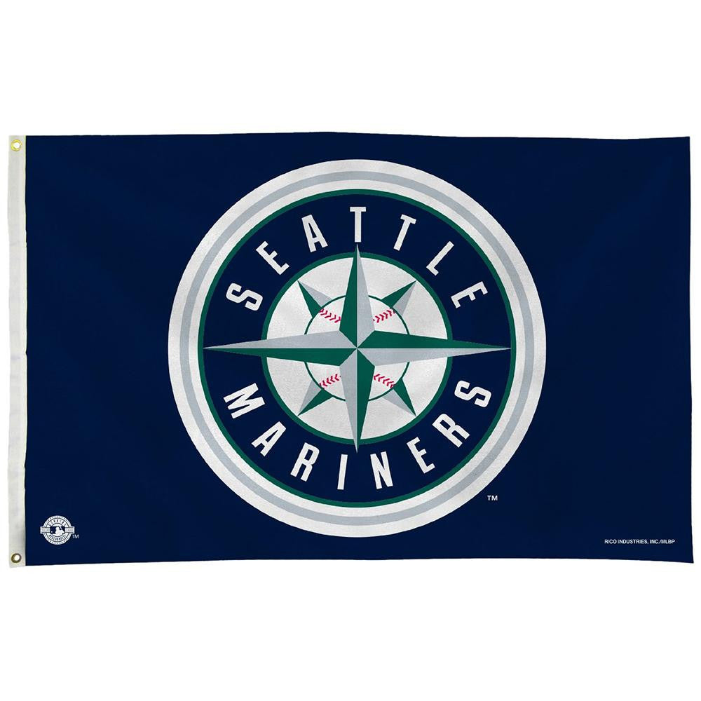 Seattle Mariners MLB 3ft x 5ft Banner Flag