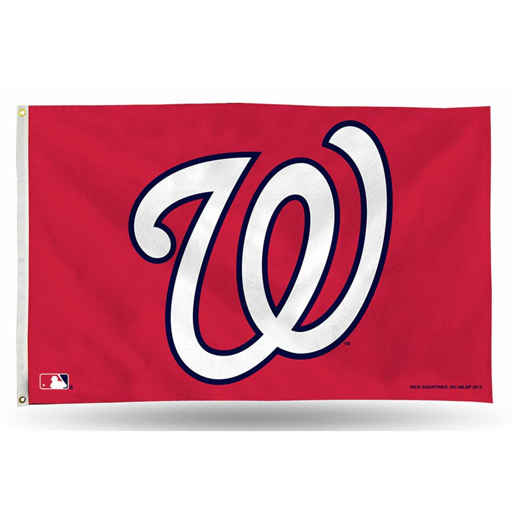 Washington Nationals MLB 3in x 5in Banner Flag