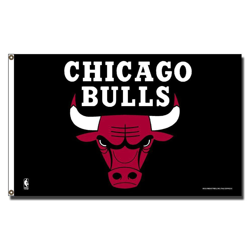 Chicago Bulls NBA 3ft x 5ft Banner Flag