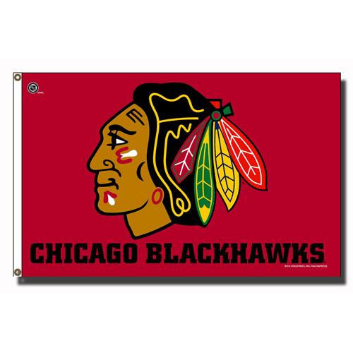 Chicago Blackhawks NHL 3x5 Flag
