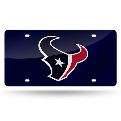 Houston Texans NFL Laser Cut License Plate Tag