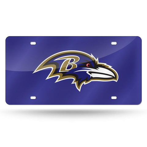 Baltimore Ravens NFL Laser Cut License Plate Tag