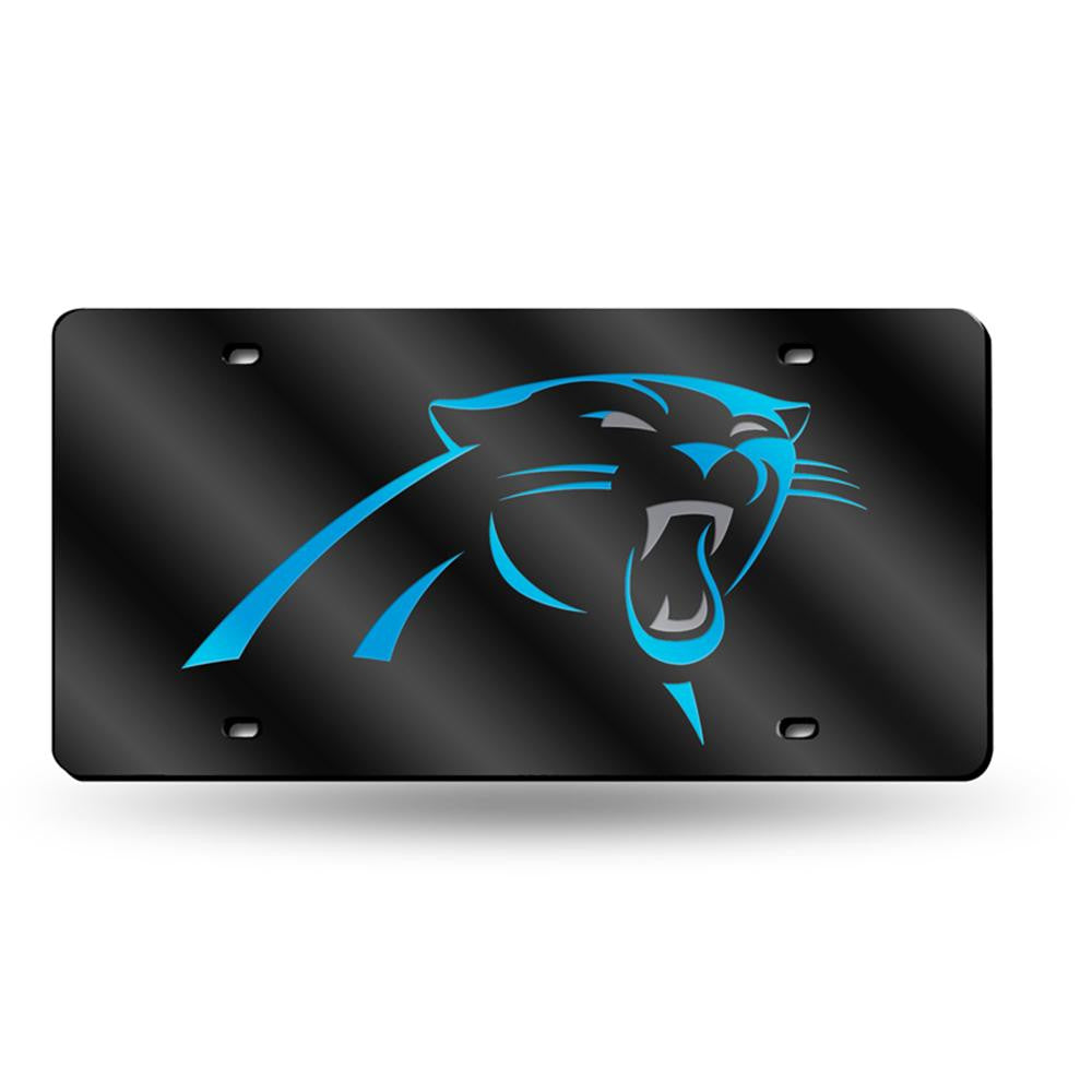 Carolina Panthers NFL Laser Cut License Plate Tag
