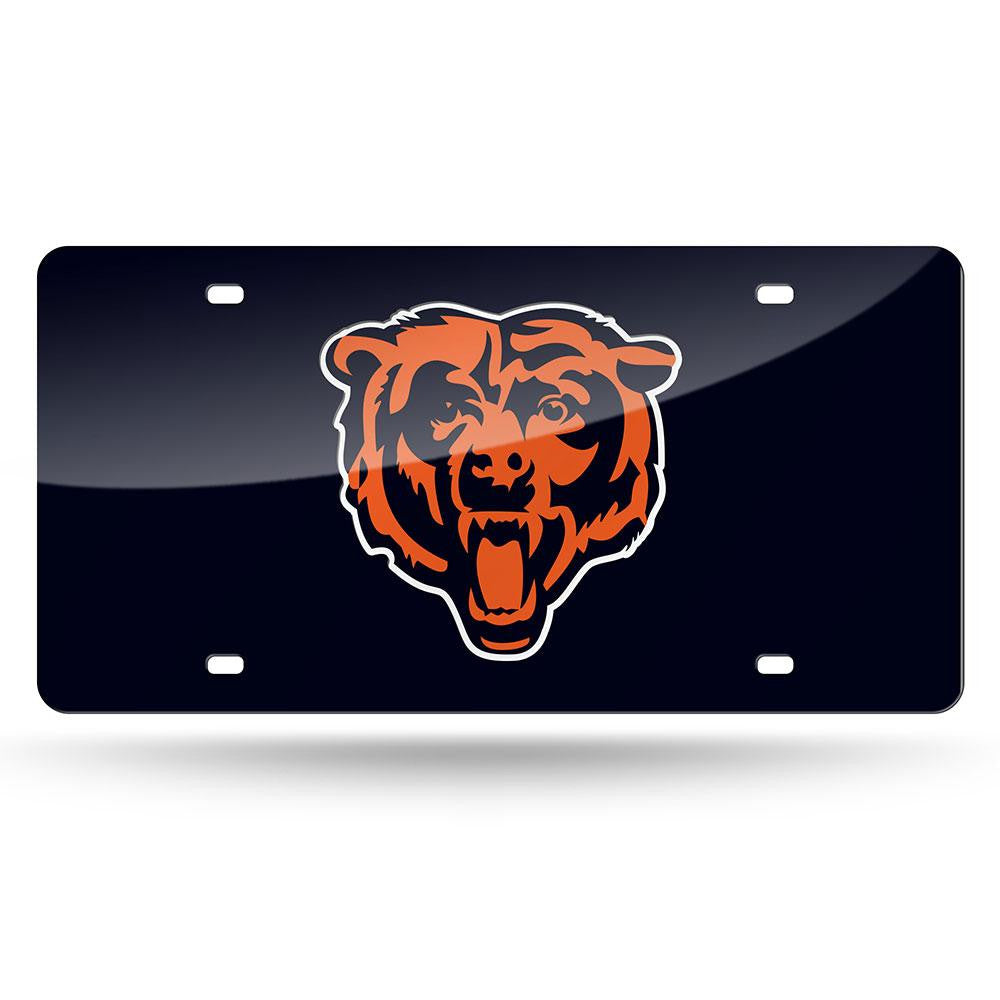 Chicago Bears NFL Laser Cut License Plate Cover Colored