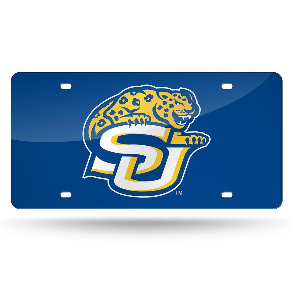 Southern Jaguars NCAA Laser Cut License Plate Tag