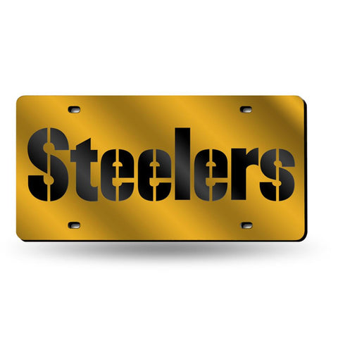 Pittsburgh Steelers NFL Laser Cut License Plate Tag