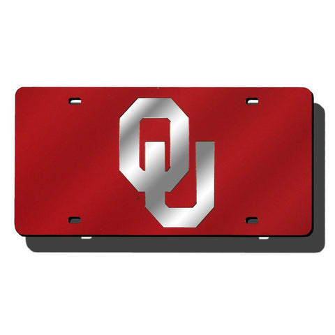 Oklahoma Sooners NCAA Laser Cut License Plate Cover