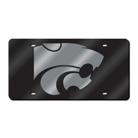 Kansas State Wildcats NCAA Laser Cut License Plate Cover