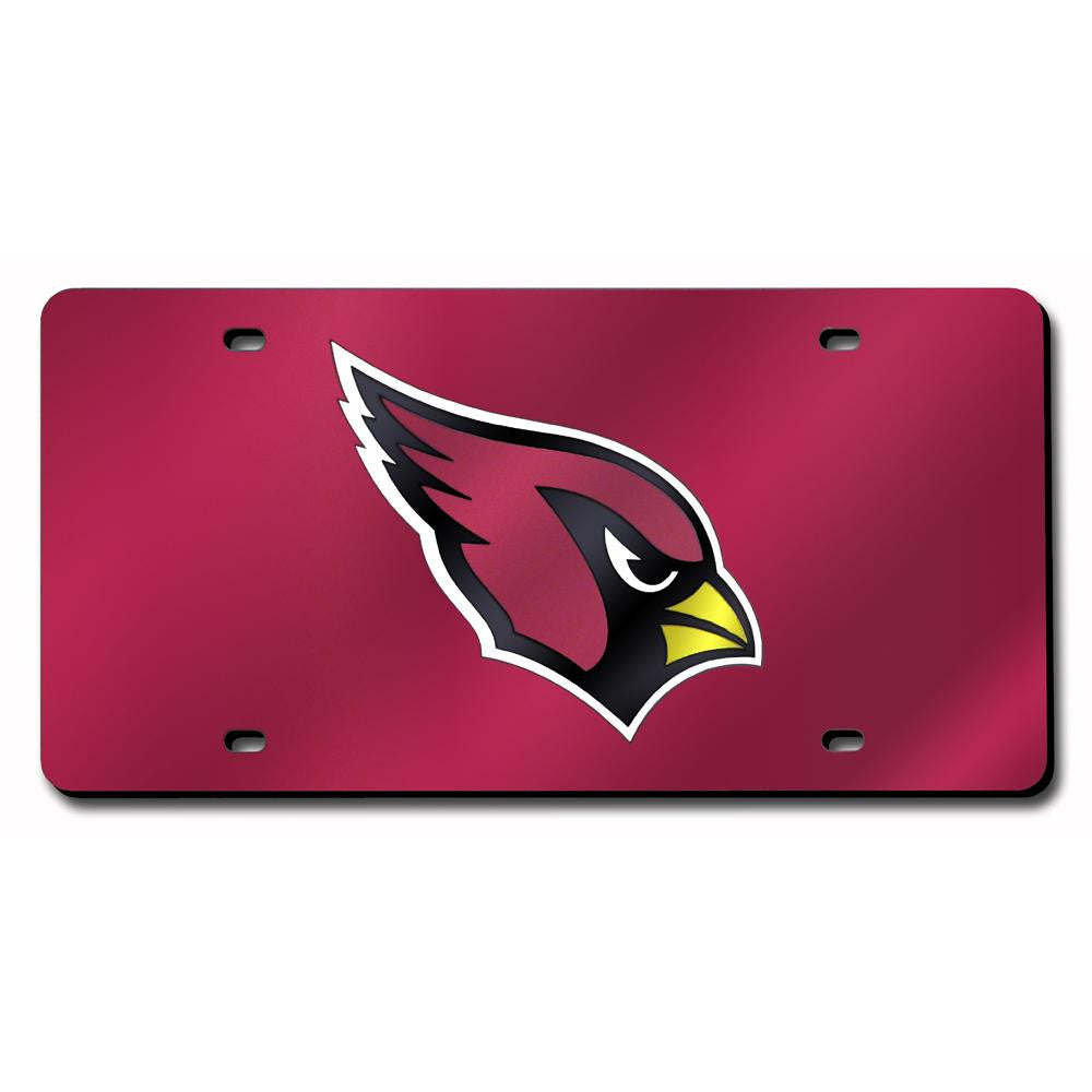 Arizona Cardinals NFL Laser Cut License Plate Cover