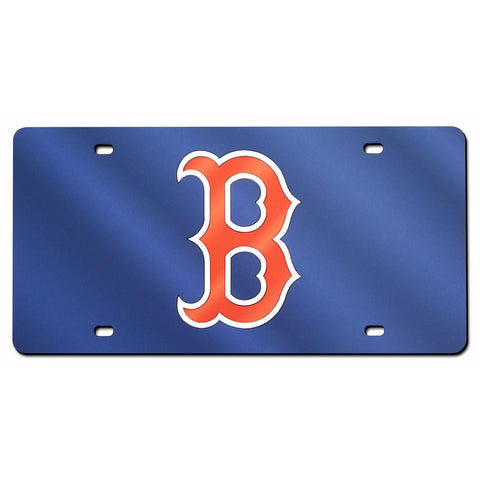 Boston Red Sox MLB Laser Cut License Plate Cover