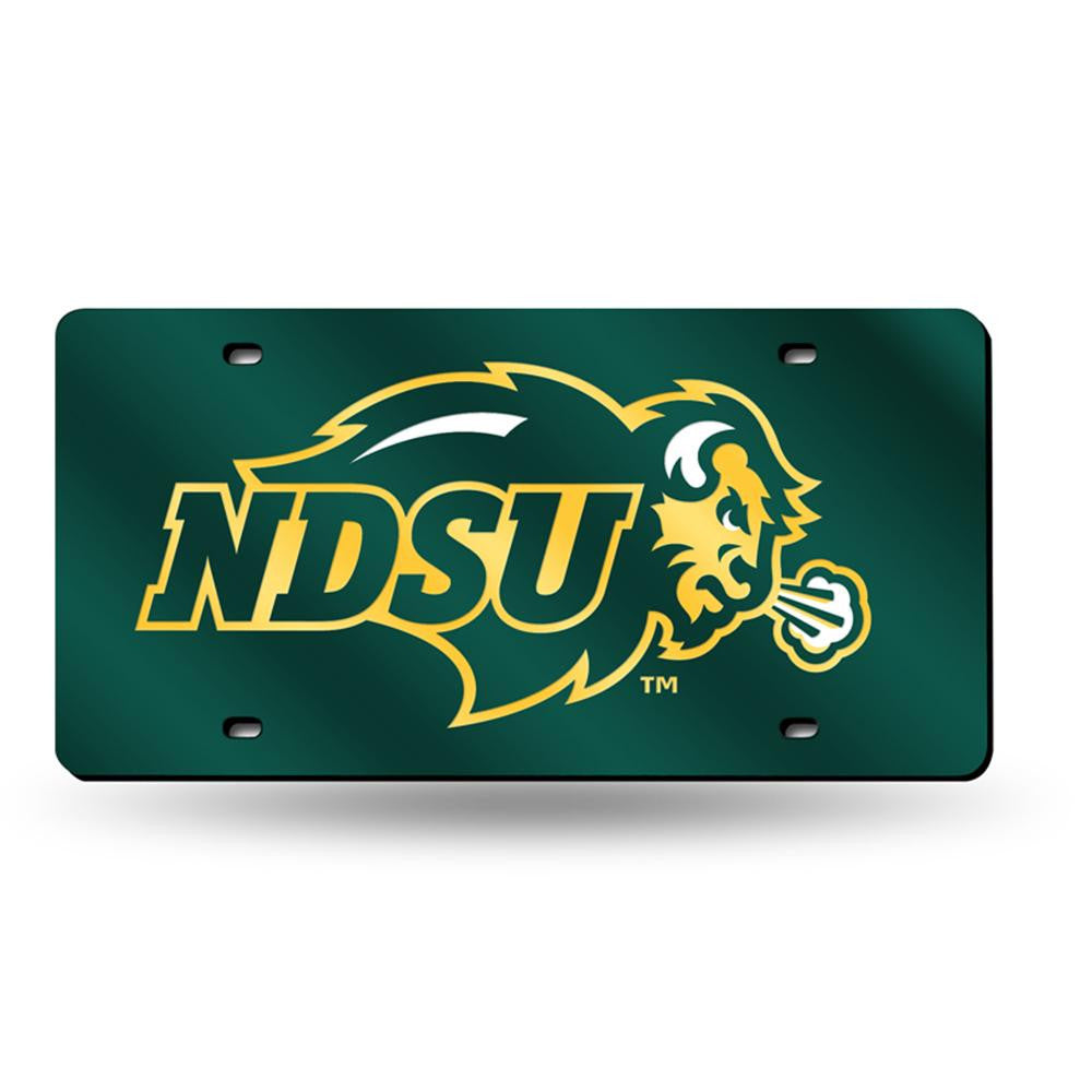 North Dakota State Bison NCAA Laser Cut License Plate Tag