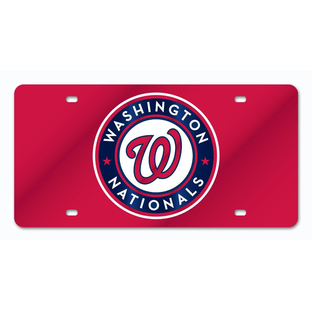 Washington Nationals MLB Laser Cut License Plate Cover