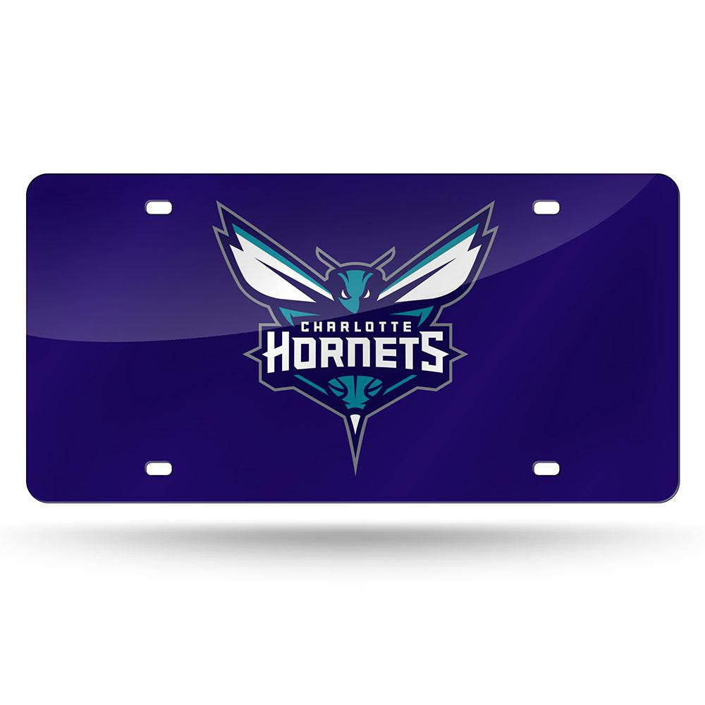 Charlotte Hornets NBA Laser Cut License Plate Cover Colored