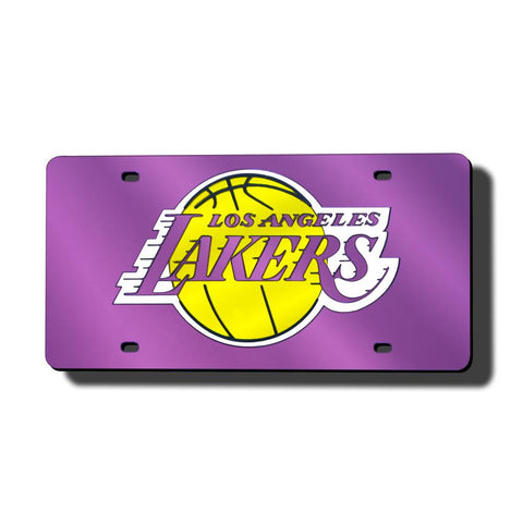 Los Angeles Lakers NBA Laser Cut License Plate Cover
