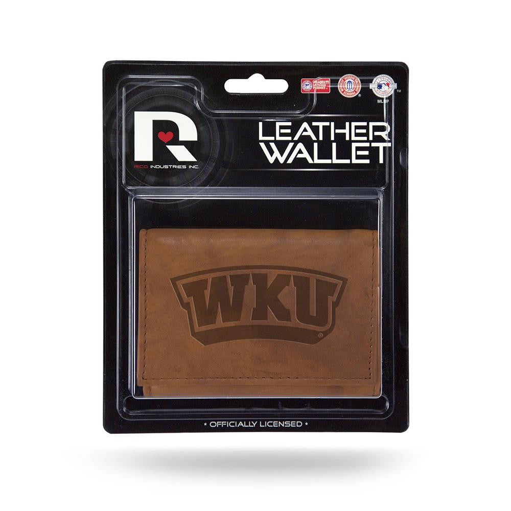Western Kentucky Hilltoppers NCAA Manmade Leather Tri-Fold
