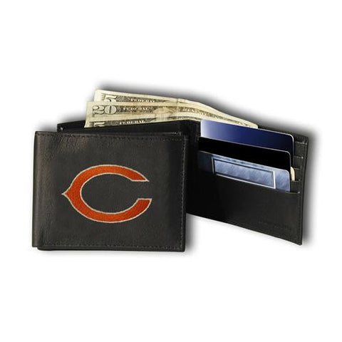 Chicago Bears NFL Embroidered Billfold Wallet